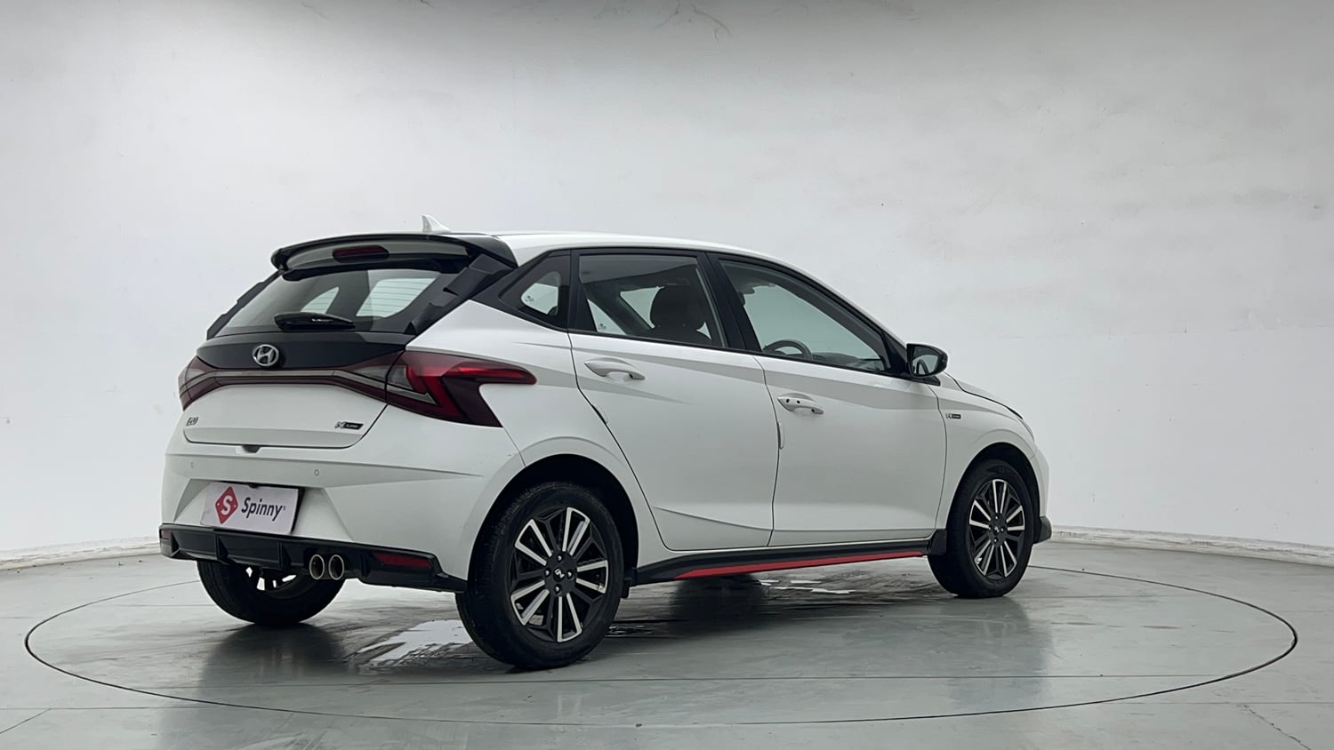 Used 2023 Hyundai i20 N Line N8 1.0 Turbo iMT Petrol Manual exterior RIGHT REAR CORNER VIEW