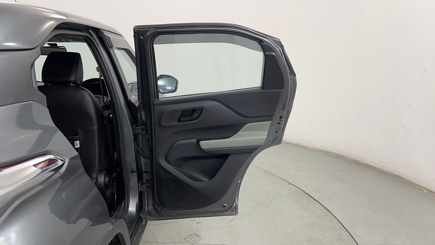 Used 2023 Tata Punch Adventure MT Petrol Manual interior RIGHT REAR DOOR OPEN VIEW