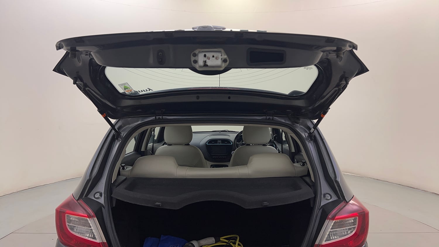 Used 2023 Tata Tiago EV XZ Plus Tech LUX Long Range Electric Automatic interior DICKY DOOR OPEN VIEW
