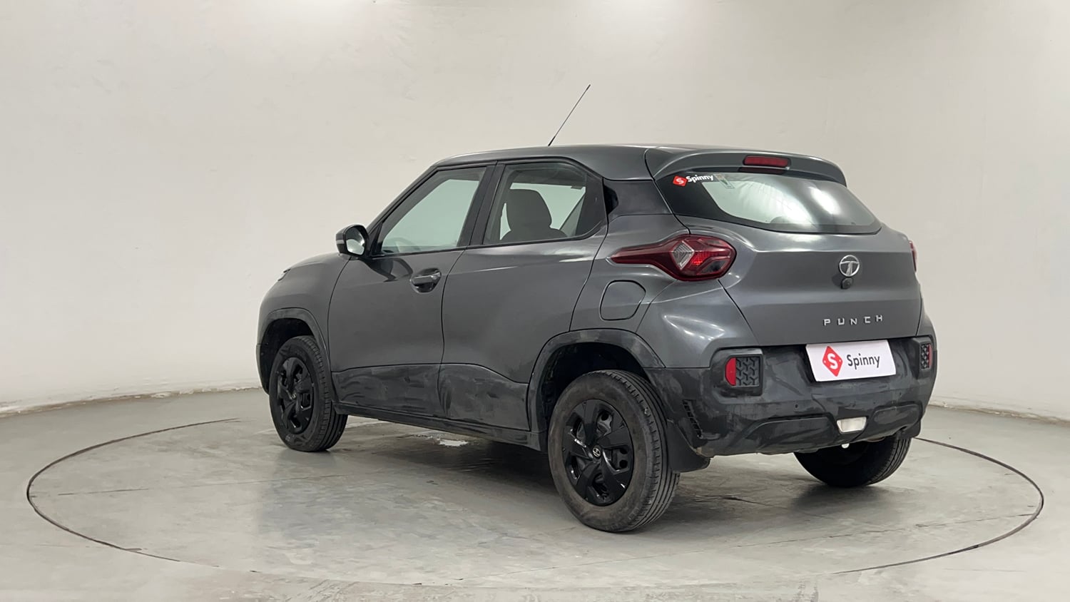 Used 2022 Tata Punch Adventure Rhythm Pack AMT Petrol Automatic exterior LEFT REAR CORNER VIEW