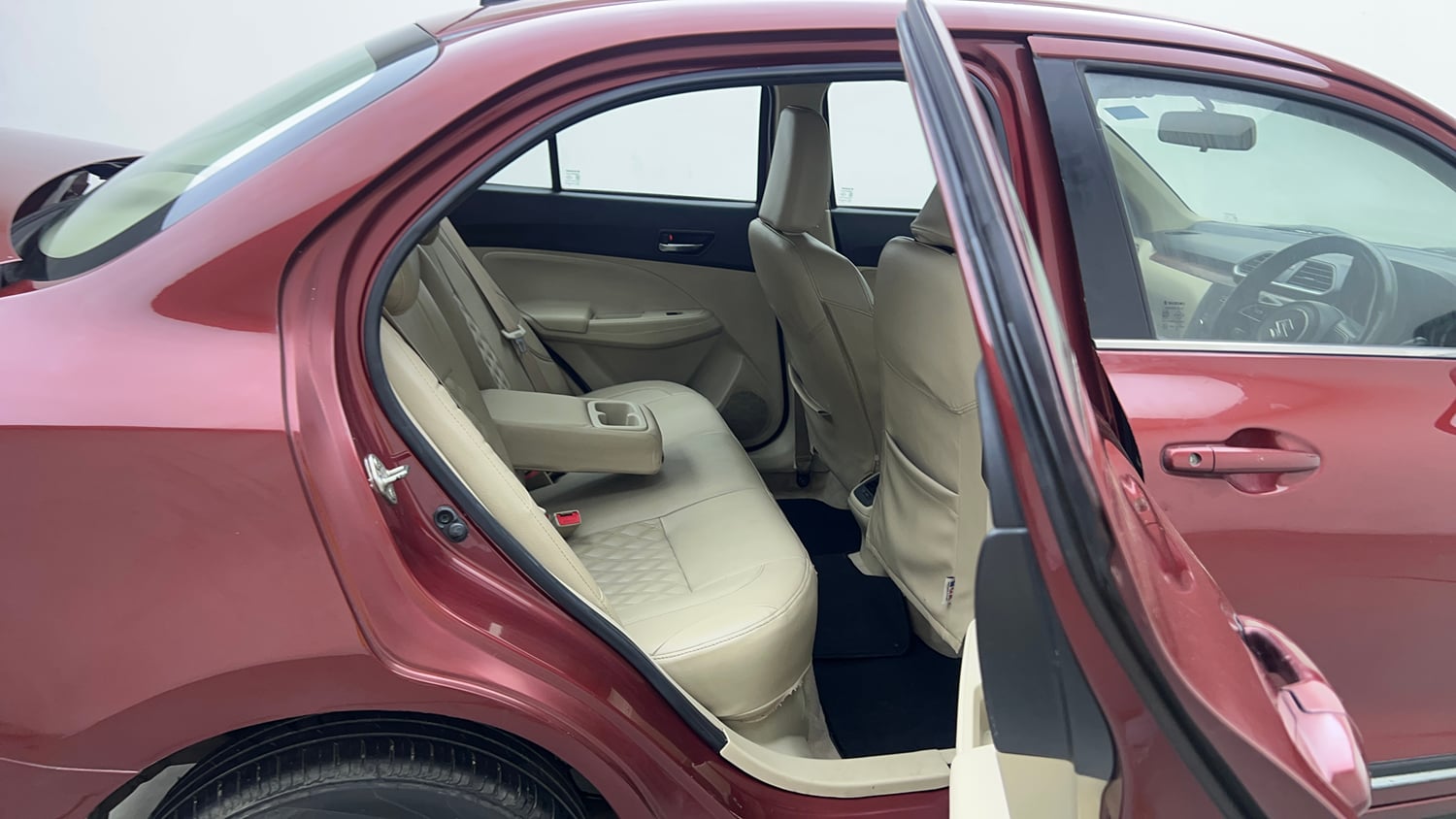 Used 2019 Maruti Suzuki Dzire VXi AMT Petrol Automatic interior RIGHT SIDE REAR DOOR CABIN VIEW