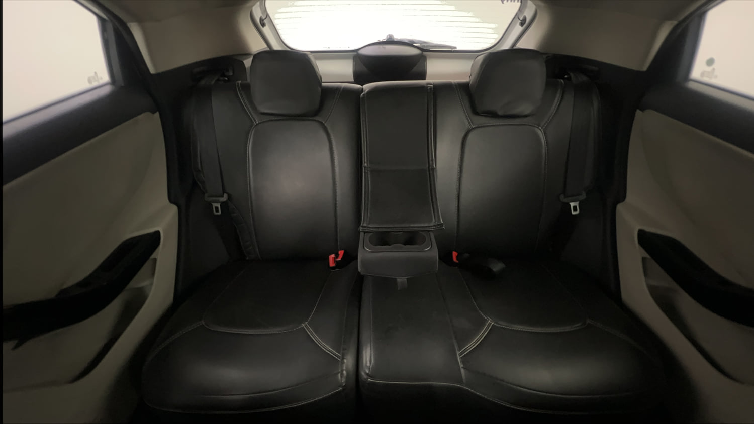 Used 2021 Tata Nexon XZ Plus Diesel Diesel Manual interior REAR SEAT CONDITION VIEW