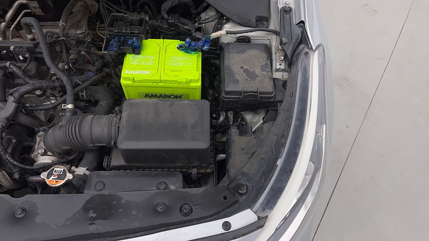 Used 2019 Hyundai Elite i20 Sportz Plus 1.2 Petrol Manual engine ENGINE LEFT SIDE VIEW