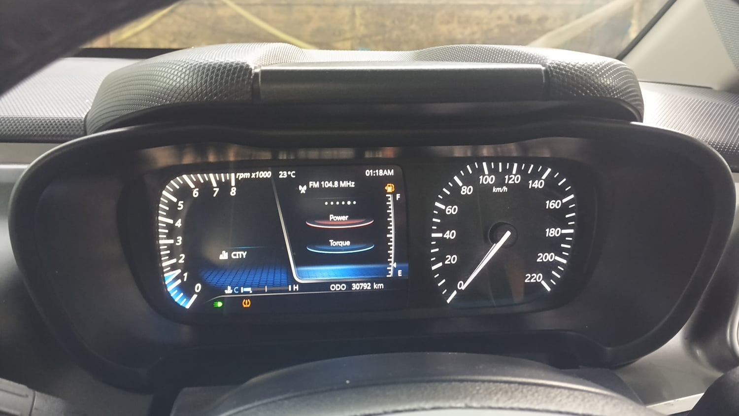 Used 2022 Tata Altroz XZ Plus i-Turbo Petrol Petrol Manual interior CLUSTERMETER VIEW