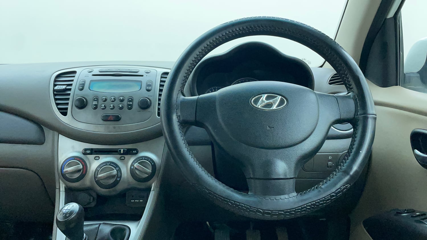 Used 2012 Hyundai i10 Sportz 1.2 Kappa2 Petrol Manual interior STEERING VIEW