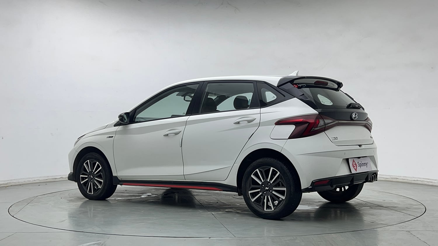 Used 2023 Hyundai i20 N Line N8 1.0 Turbo iMT Petrol Manual exterior LEFT REAR CORNER VIEW