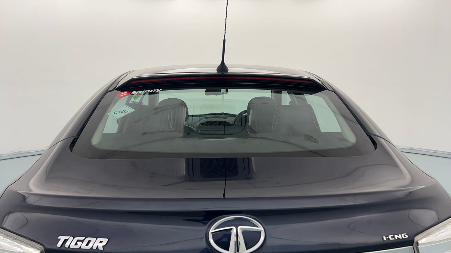 Used 2023 Tata Tigor XZ CNG Cng Manual exterior BACK WINDSHIELD VIEW