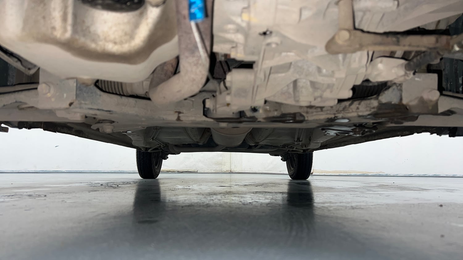 Used 2024 Maruti Suzuki Alto K10 VXi Petrol Manual extra FRONT LEFT UNDERBODY VIEW