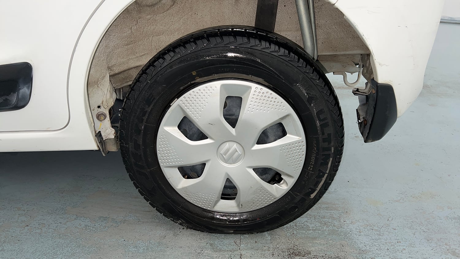 Used 2024 Maruti Suzuki Alto K10 VXi Petrol Manual tyres LEFT REAR TYRE RIM VIEW