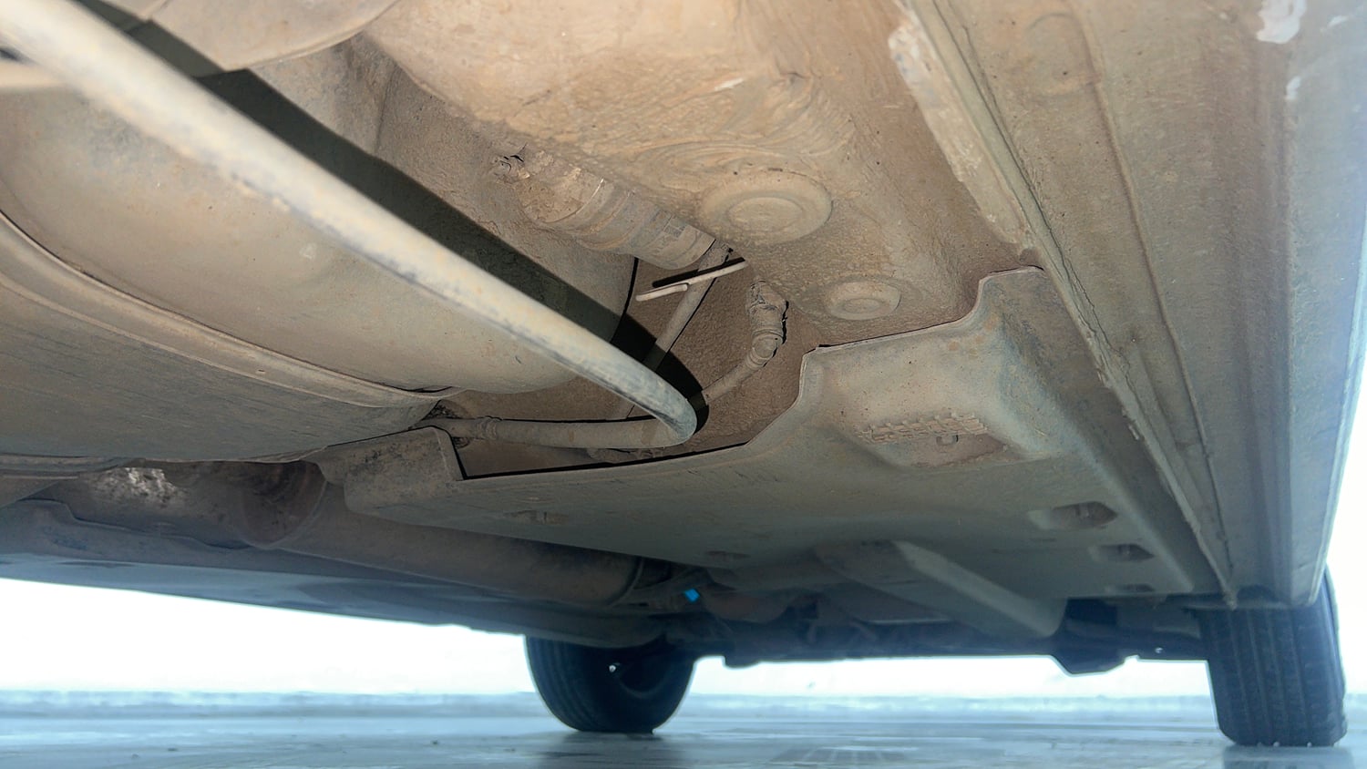 Used 2021 Skoda Rapid New Active 1.0 TSI AT Petrol Automatic extra REAR RIGHT UNDERBODY VIEW
