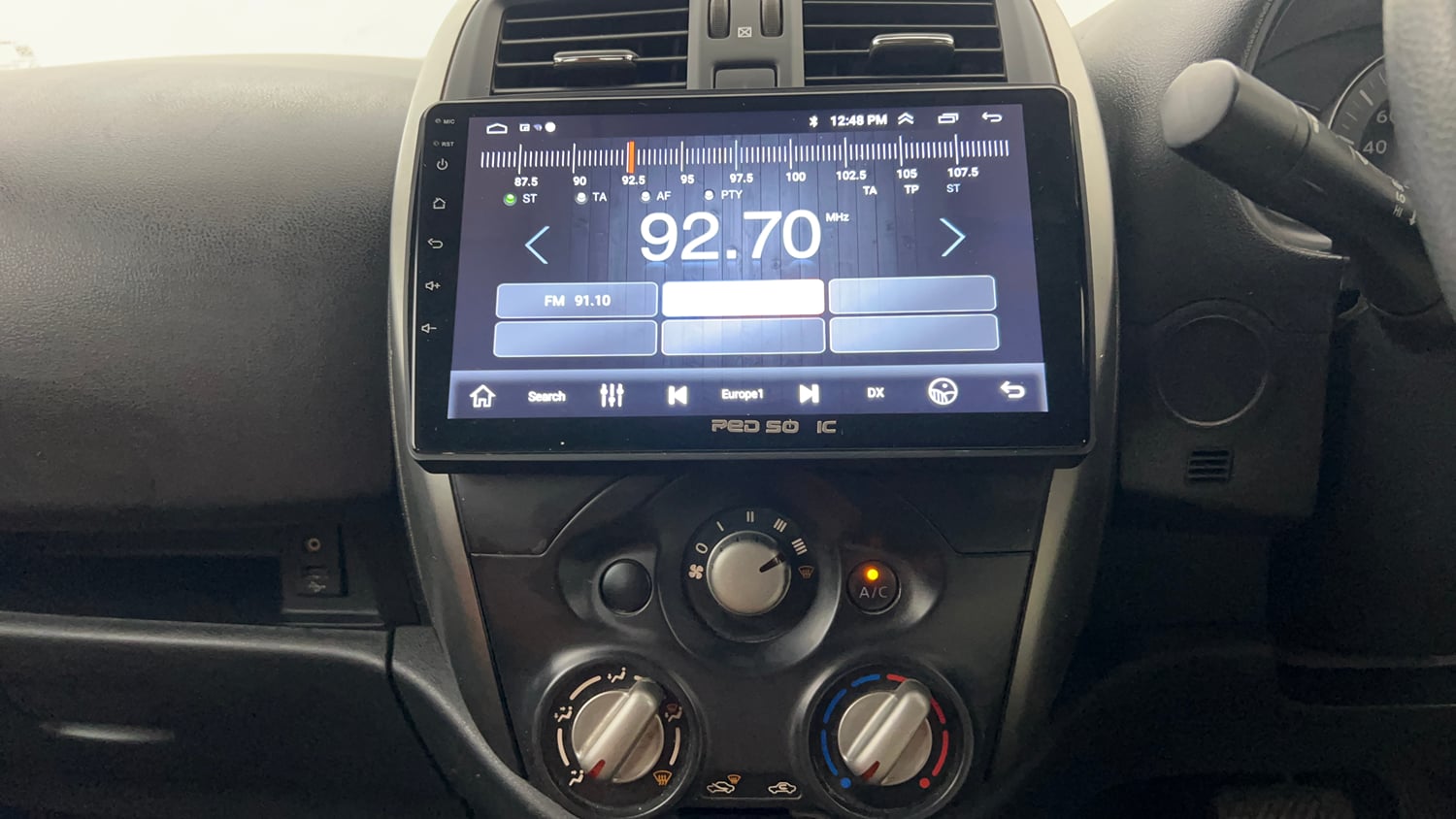 Used 2016 Nissan Micra XL CVT Petrol Automatic interior MUSIC SYSTEM & AC CONTROL VIEW