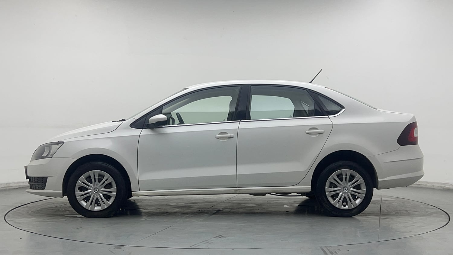 Used 2021 Skoda Rapid New Active 1.0 TSI AT Petrol Automatic exterior LEFT SIDE VIEW