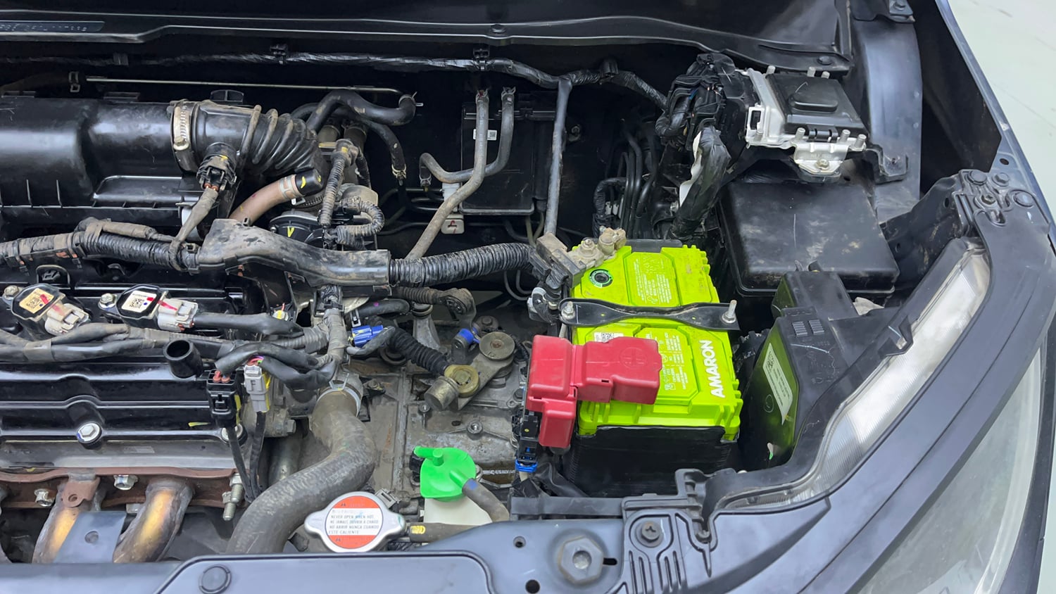 Used 2024 Maruti Suzuki Ignis Delta 1.2 MT Petrol Manual engine ENGINE LEFT SIDE VIEW