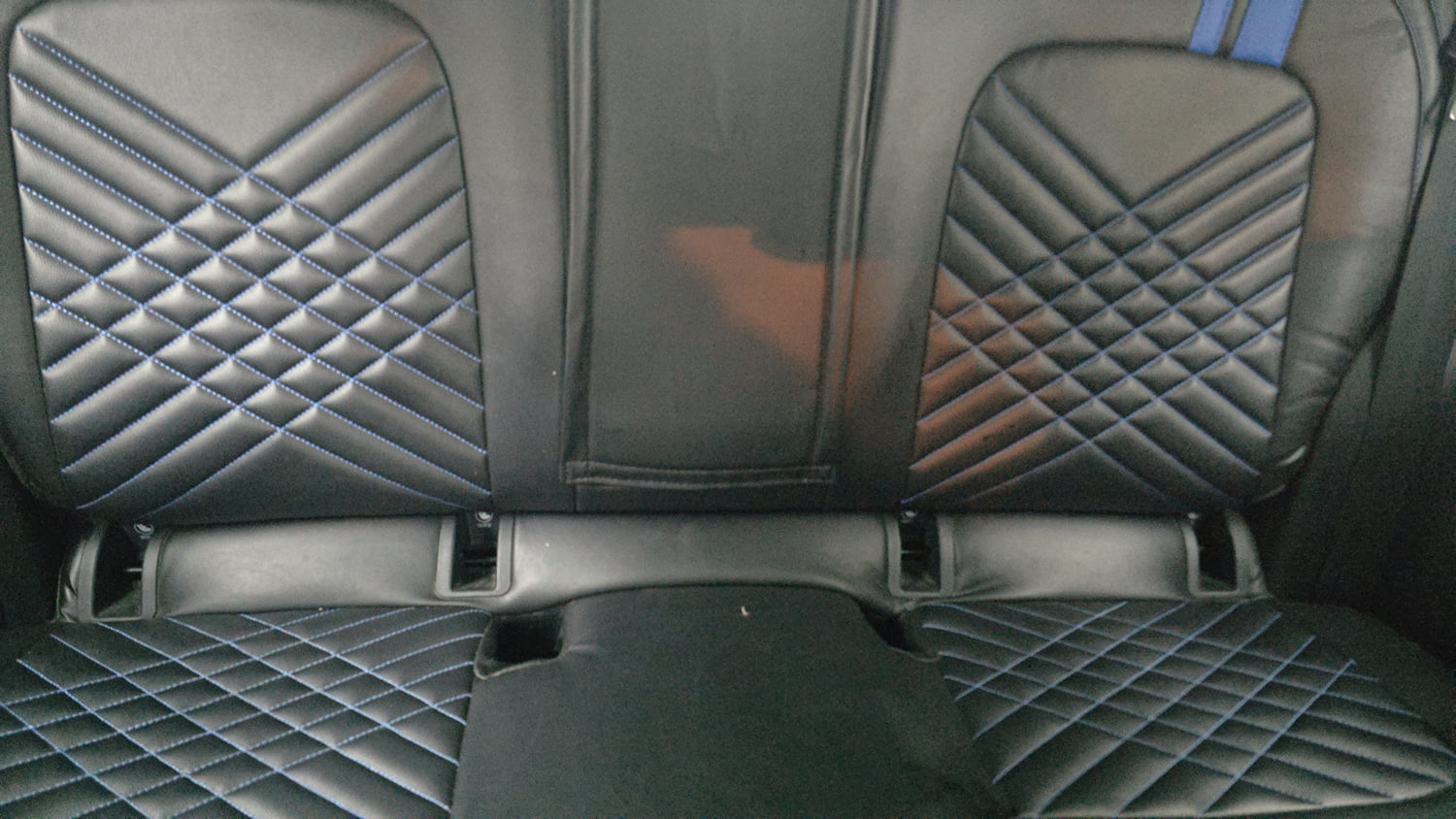 Used 2022 Tata Punch Creative Dual Tone Petrol Manual interior REAR SEAT CONDITION VIEW