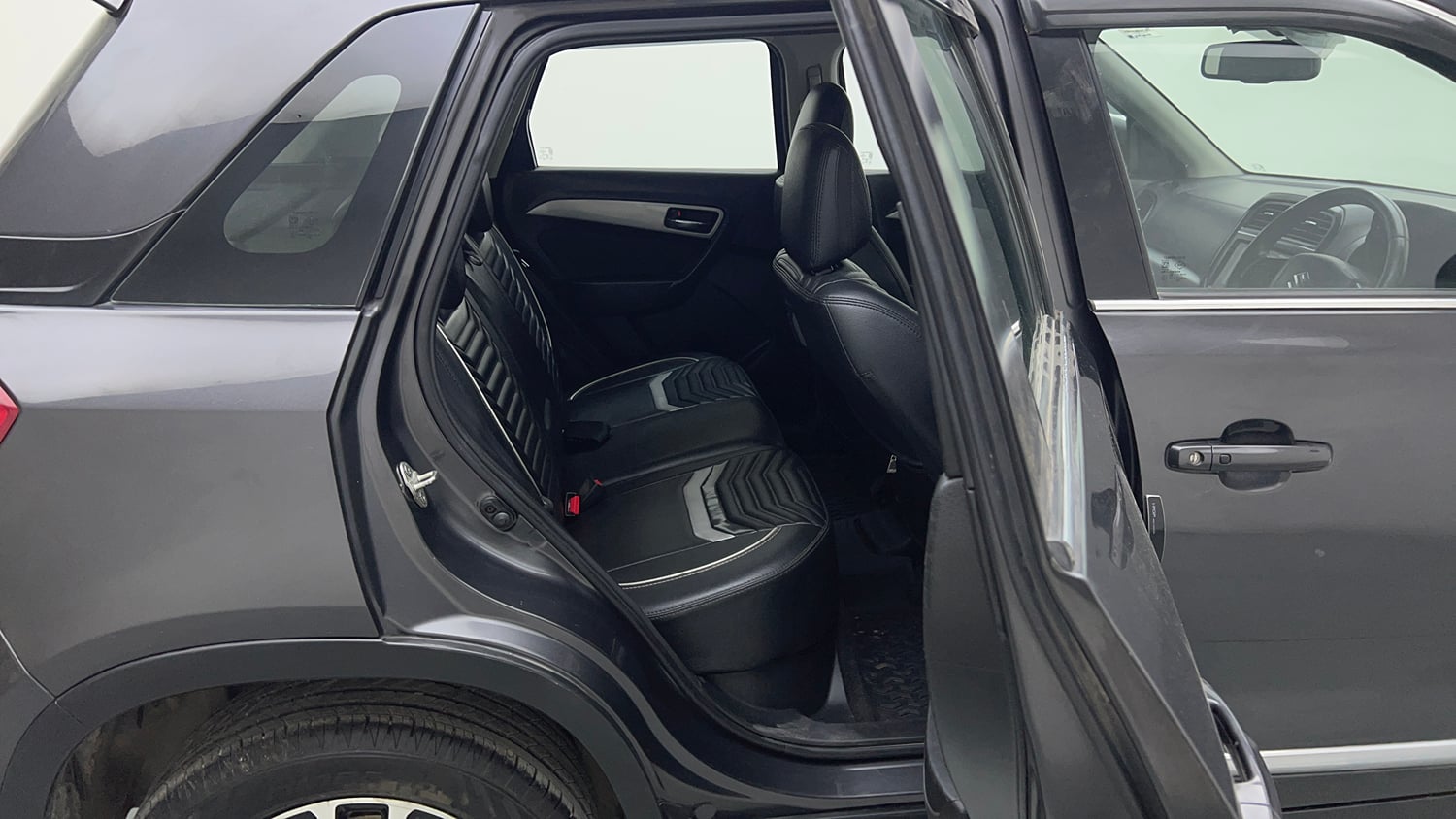 Used 2021 Maruti Suzuki Vitara Brezza ZXi Plus AT SHVS Petrol Automatic interior RIGHT SIDE REAR DOOR CABIN VIEW