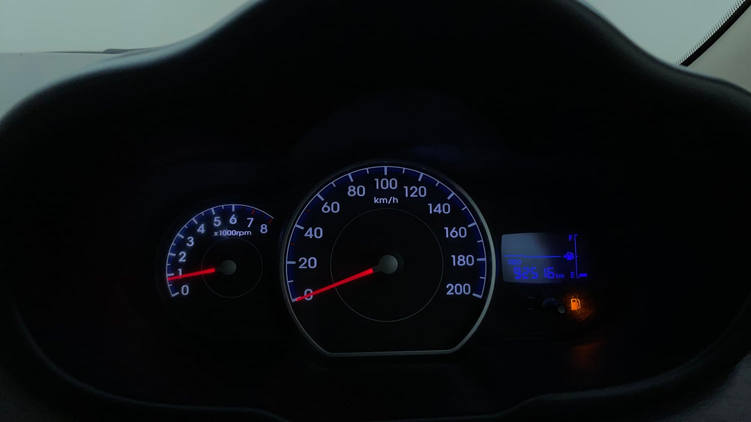 Used 2012 Hyundai i10 Sportz 1.2 Kappa2 Petrol Manual interior CLUSTERMETER VIEW