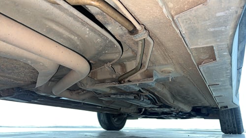 Used 2023 Kia Carens Luxury Plus 1.5 Diesel AT 7 STR Diesel Automatic extra REAR RIGHT UNDERBODY VIEW