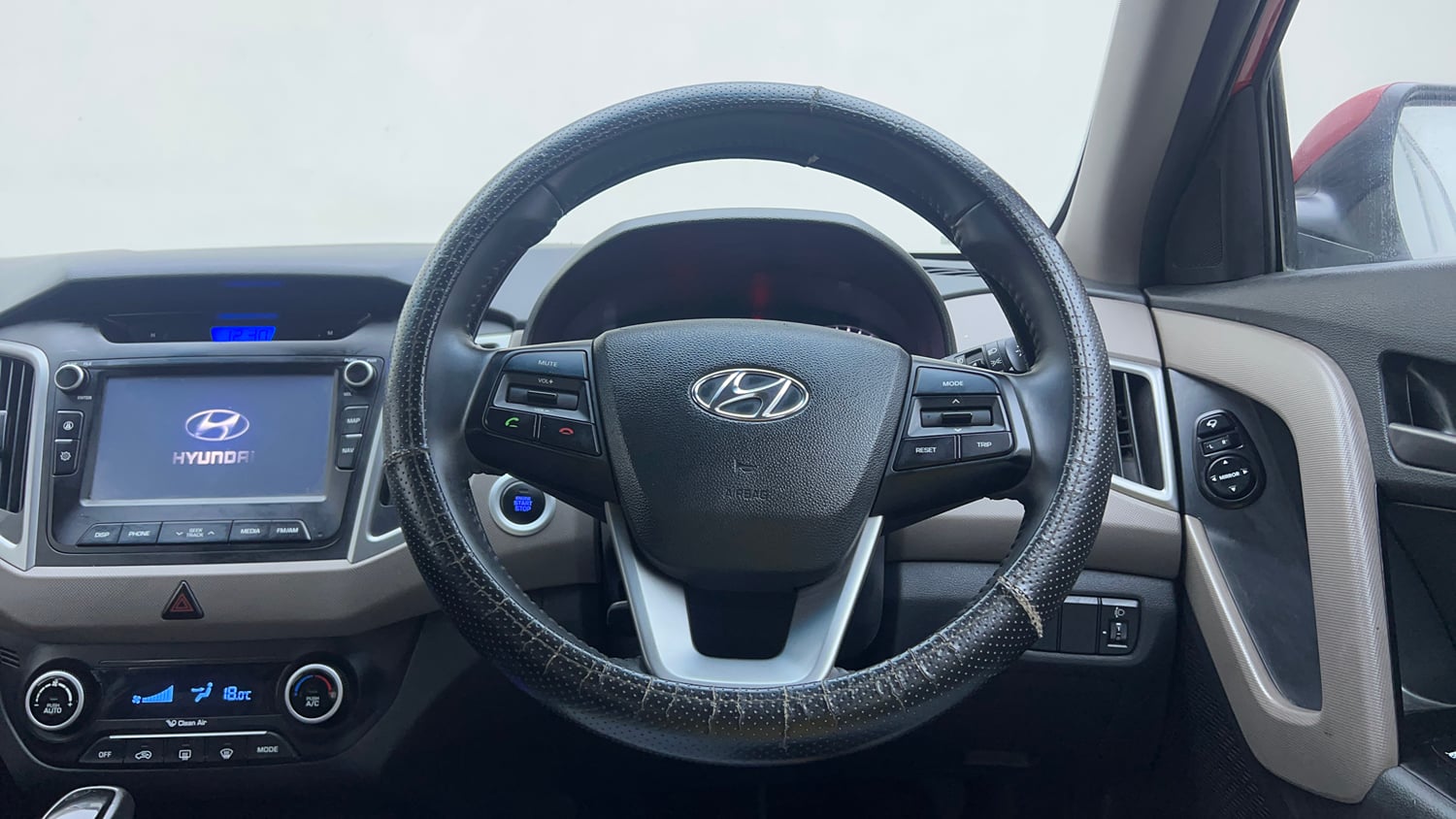 Used 2018 Hyundai Creta SX Plus 1.6 AT Petrol Petrol Automatic interior STEERING VIEW