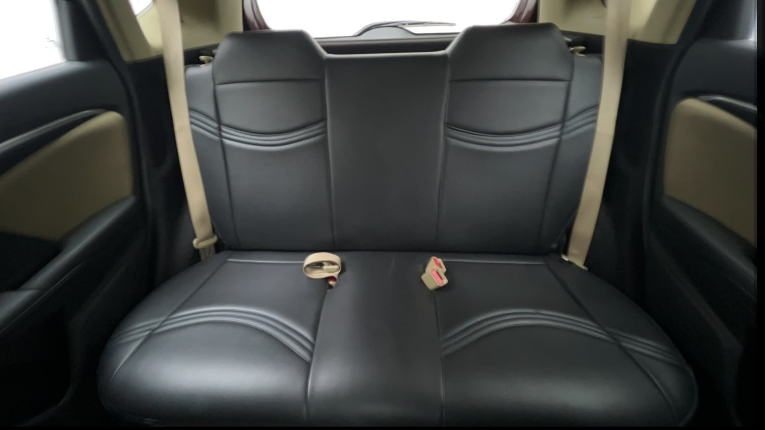 Used 2016 Honda Jazz V AT Petrol Petrol Automatic interior REAR SEAT CONDITION VIEW