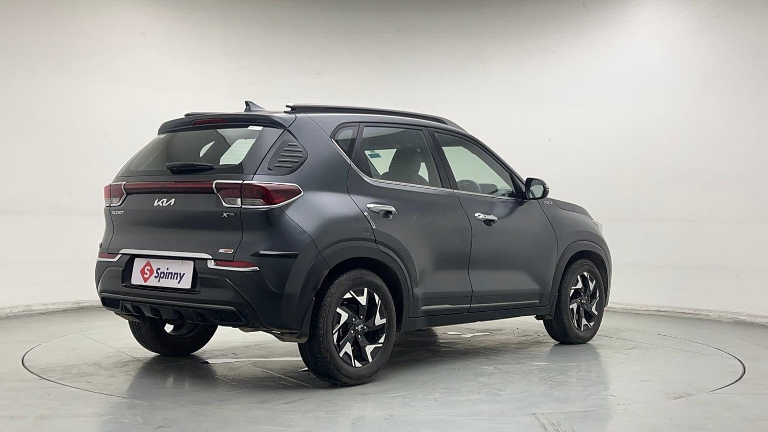 Used 2023 Kia Sonet X Line 1.0 DCT Petrol Automatic exterior RIGHT REAR CORNER VIEW