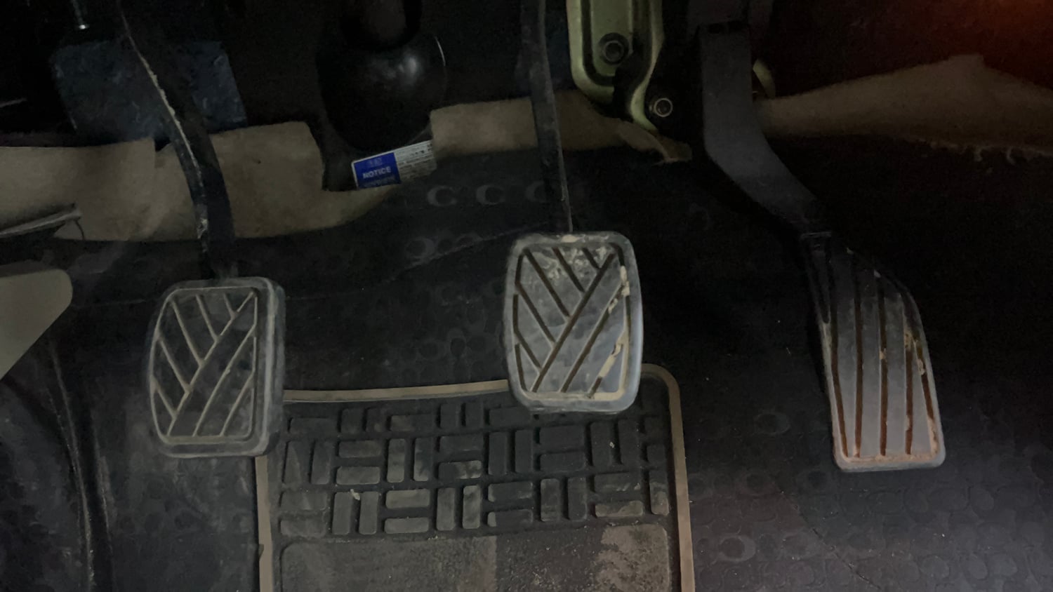 Used 2021 Maruti Suzuki Ciaz Alpha 1.5 Petrol Manual interior PEDALS VIEW