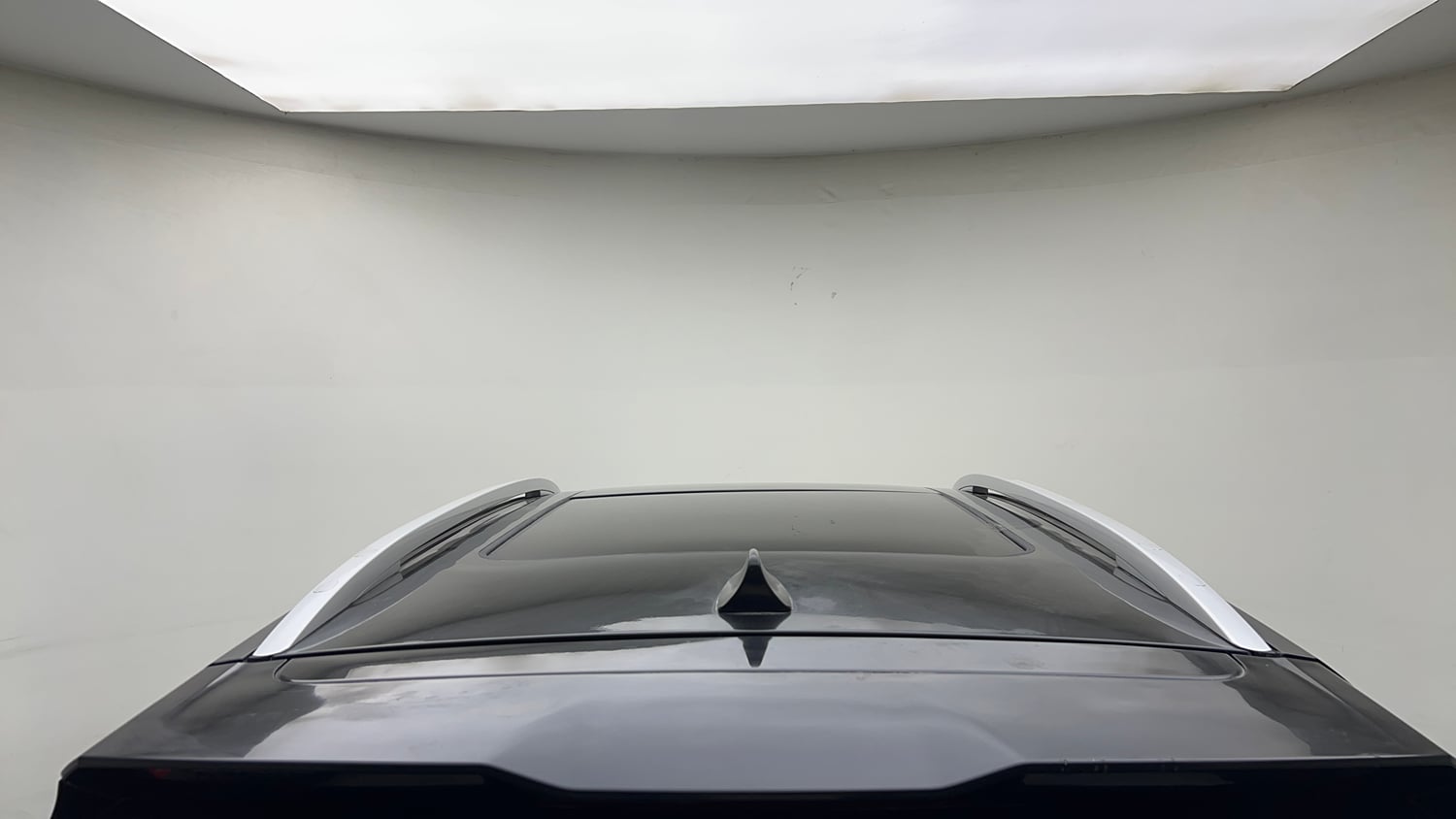 Used 2021 MG Motors Hector Plus Sharp 1.5 Petrol Turbo CVT 6-STR Petrol Automatic exterior EXTERIOR ROOF VIEW