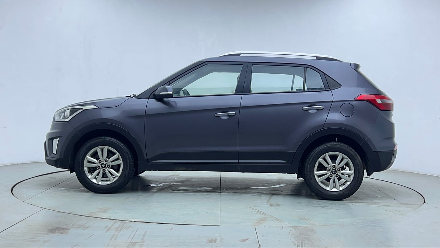 Used 2016 Hyundai Creta 1.6 SX Plus Petrol Petrol Manual exterior LEFT SIDE VIEW