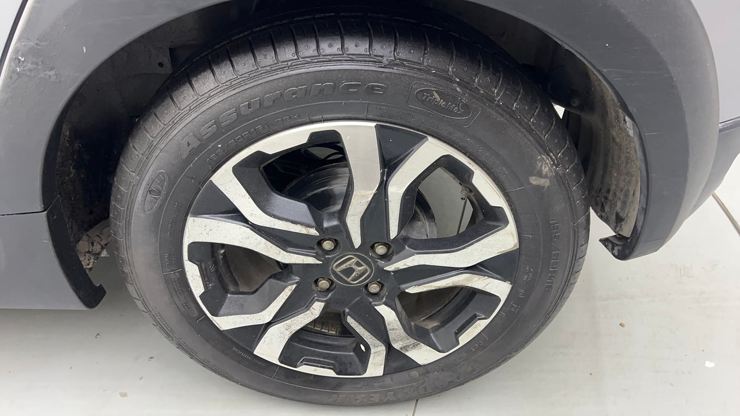 Used 2022 Honda WR-V VX MT Petrol Petrol Manual tyres LEFT REAR TYRE RIM VIEW