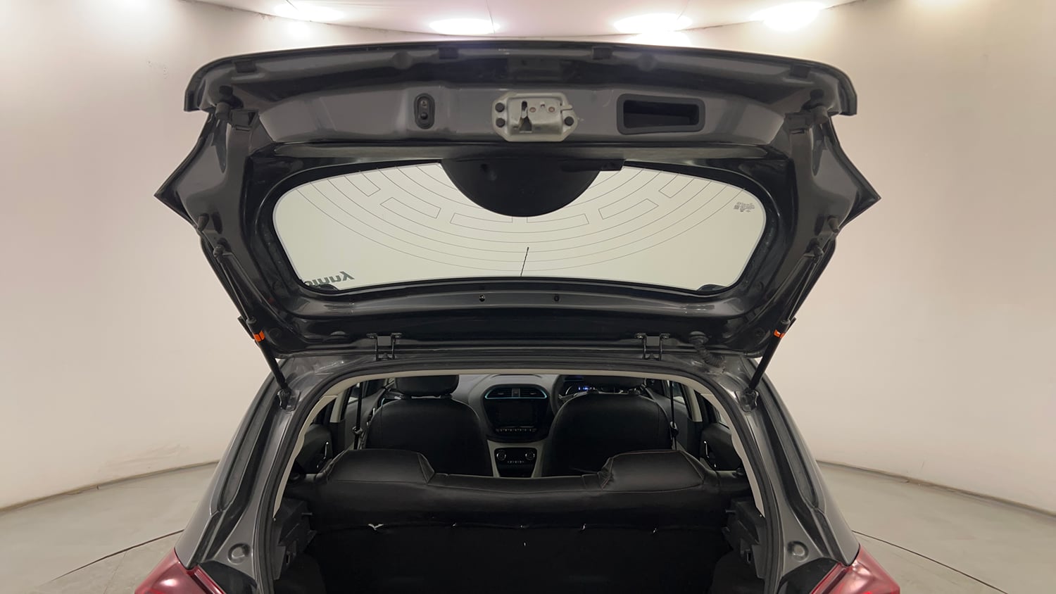 Used 2023 Tata Tiago EV XZ Plus Long Range Electric Automatic interior DICKY DOOR OPEN VIEW