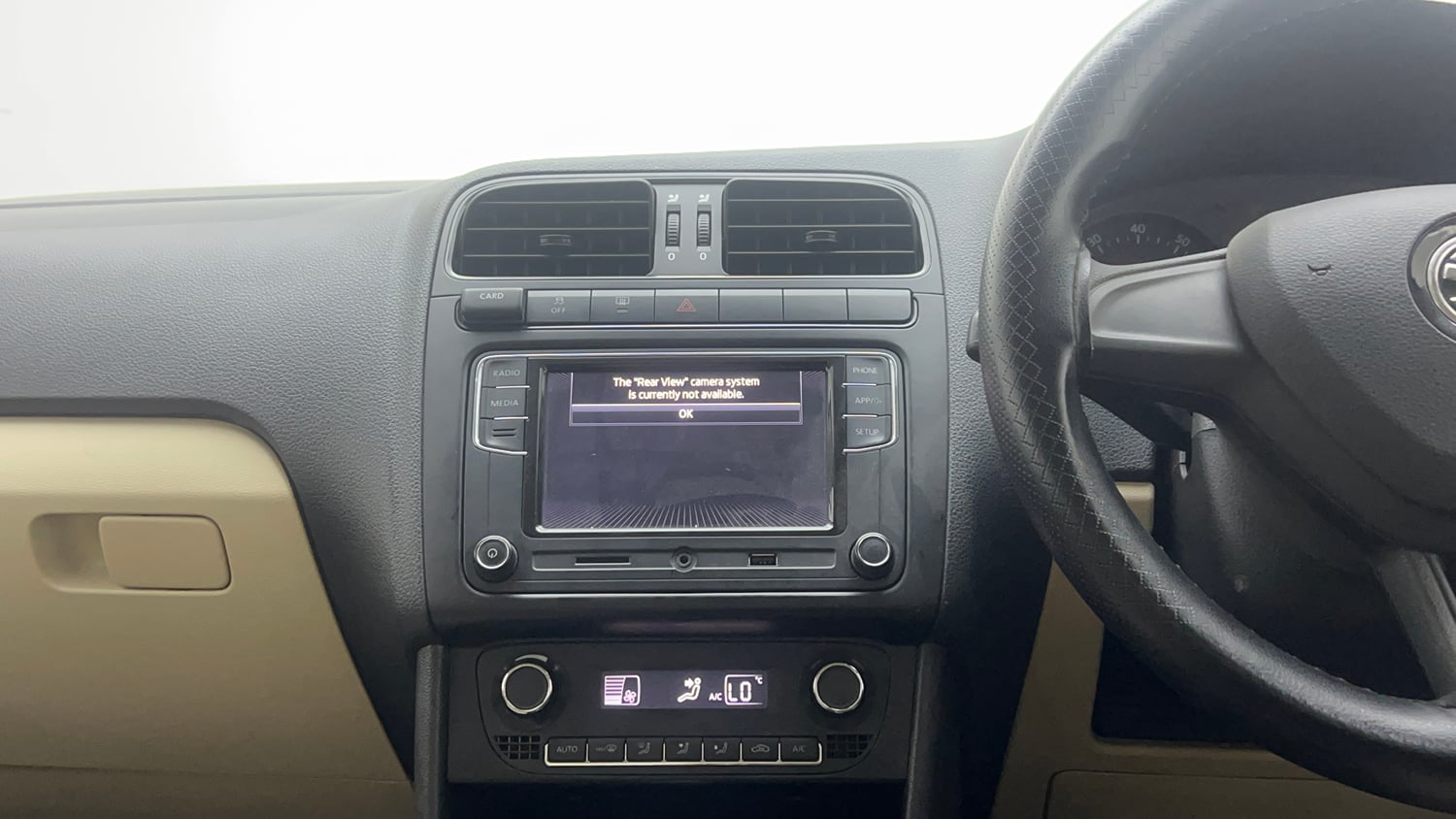 Used 2021 Skoda Rapid New Active 1.0 TSI AT Petrol Automatic interior MUSIC SYSTEM & AC CONTROL VIEW