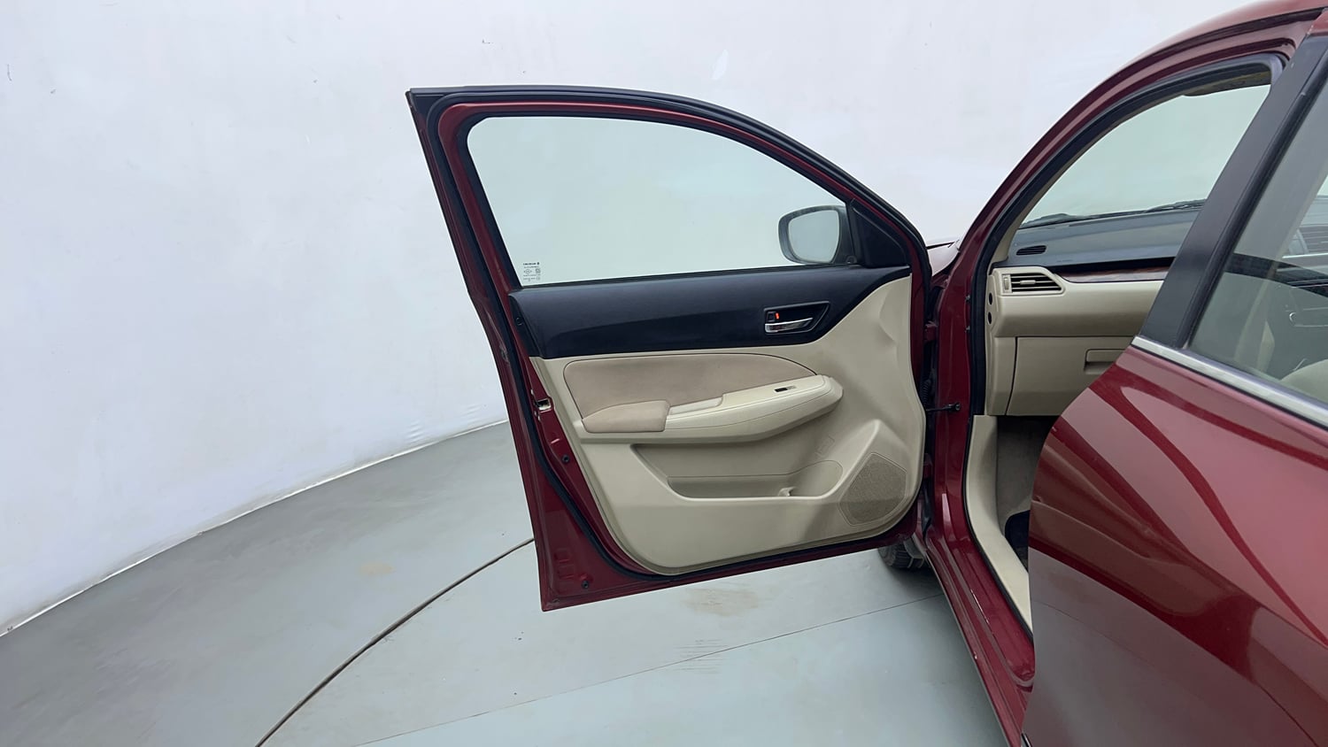 Used 2019 Maruti Suzuki Dzire VXi AMT Petrol Automatic interior LEFT FRONT DOOR OPEN VIEW