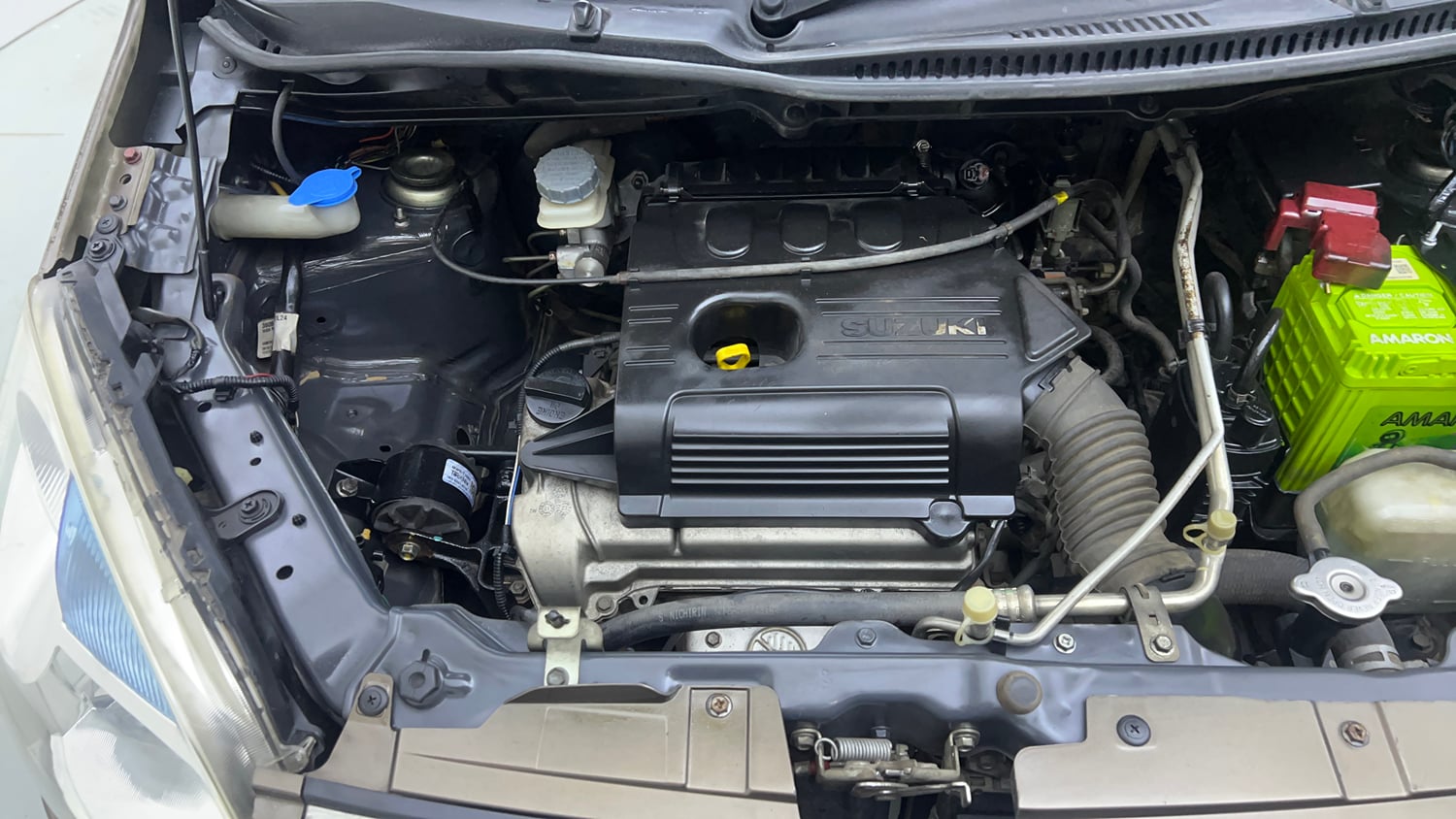 Used 2014 Maruti Suzuki Wagon R VXI Petrol Manual engine ENGINE RIGHT SIDE VIEW