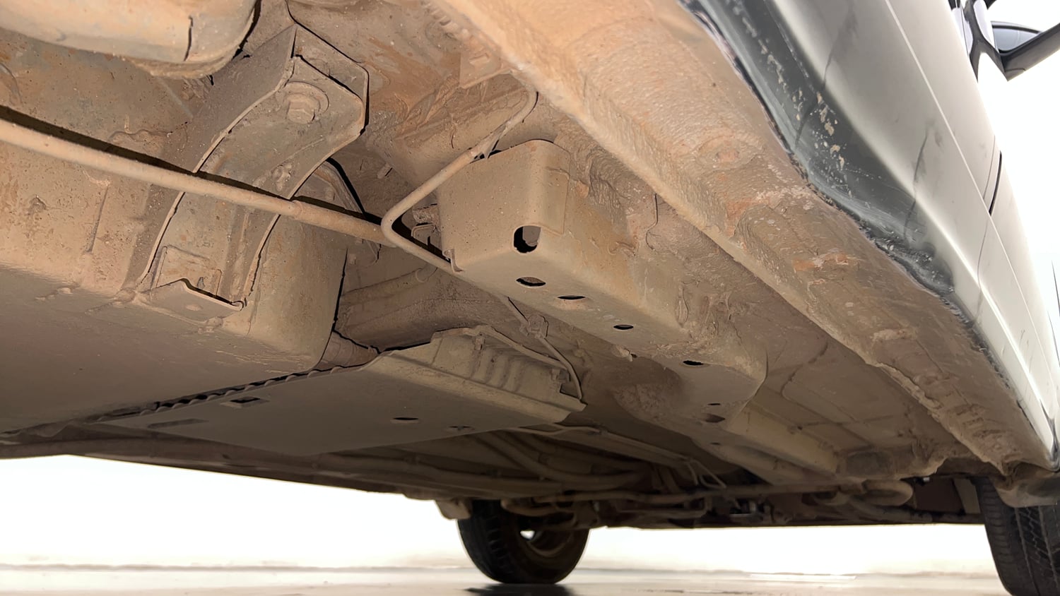 Used 2023 Tata Tiago EV XZ Plus Tech LUX Long Range Electric Automatic extra REAR RIGHT UNDERBODY VIEW