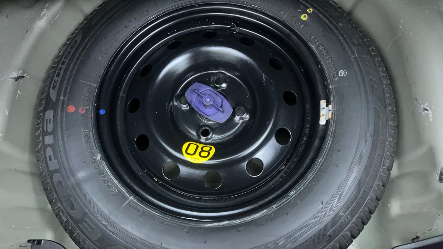 Used 2021 Maruti Suzuki Swift ZXi Plus Petrol Manual tyres SPARE TYRE VIEW