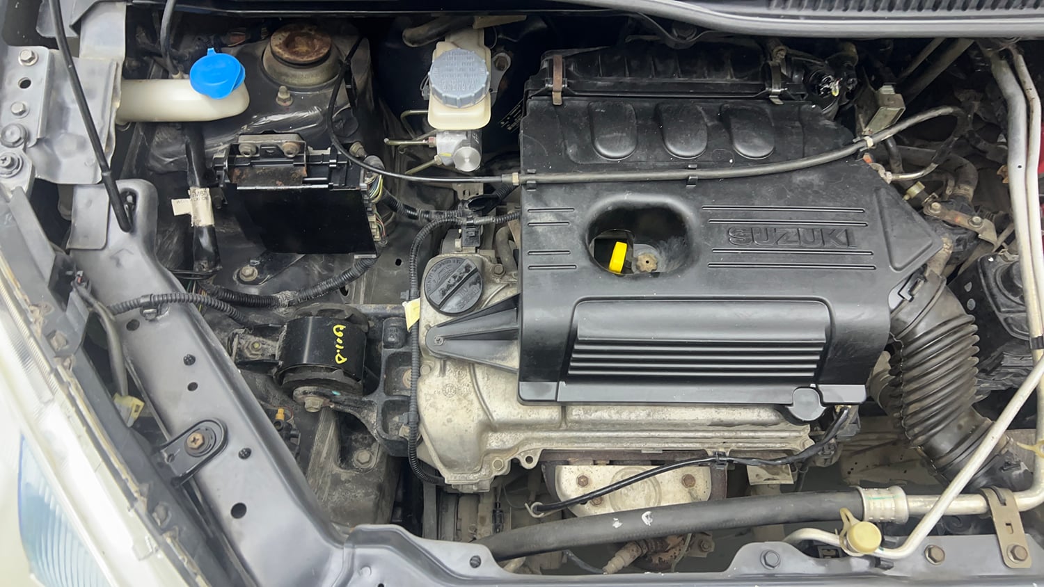 Used 2014 Maruti Suzuki Wagon R LXI CNG Cng Manual engine ENGINE RIGHT SIDE VIEW