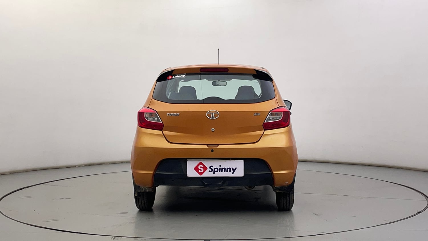 Used 2017 Tata Tiago Revotron XM Petrol Manual exterior BACK VIEW