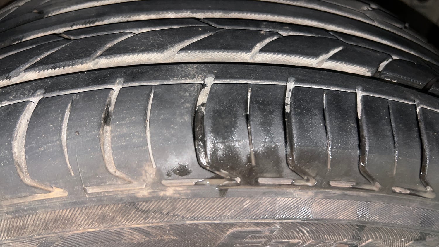 Used 2018 Honda BR-V V Petrol Petrol Manual tyres RIGHT FRONT TYRE TREAD VIEW