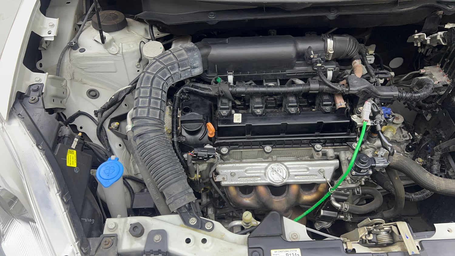 Used 2023 Maruti Suzuki Swift LXi Petrol Manual engine ENGINE RIGHT SIDE VIEW