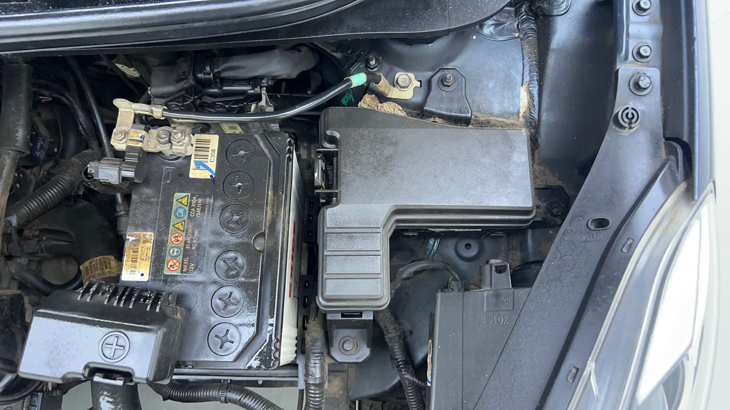 Used 2024 Hyundai Grand i10 Nios Sportz 1.2 Kappa VTVT Petrol Manual engine ENGINE LEFT SIDE VIEW