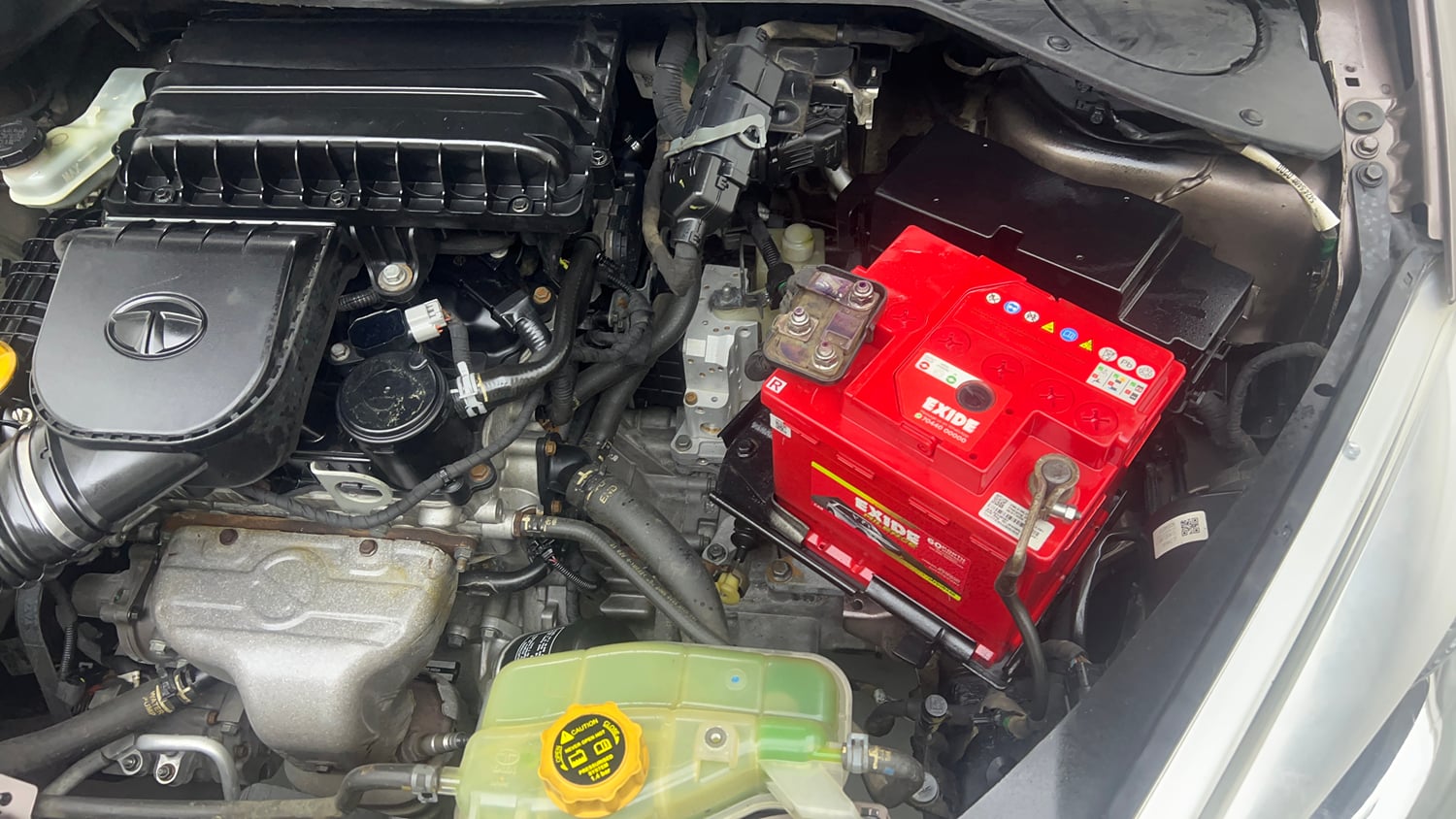 Used 2017 Tata Tiago Revotron XZA Petrol Automatic engine ENGINE LEFT SIDE VIEW