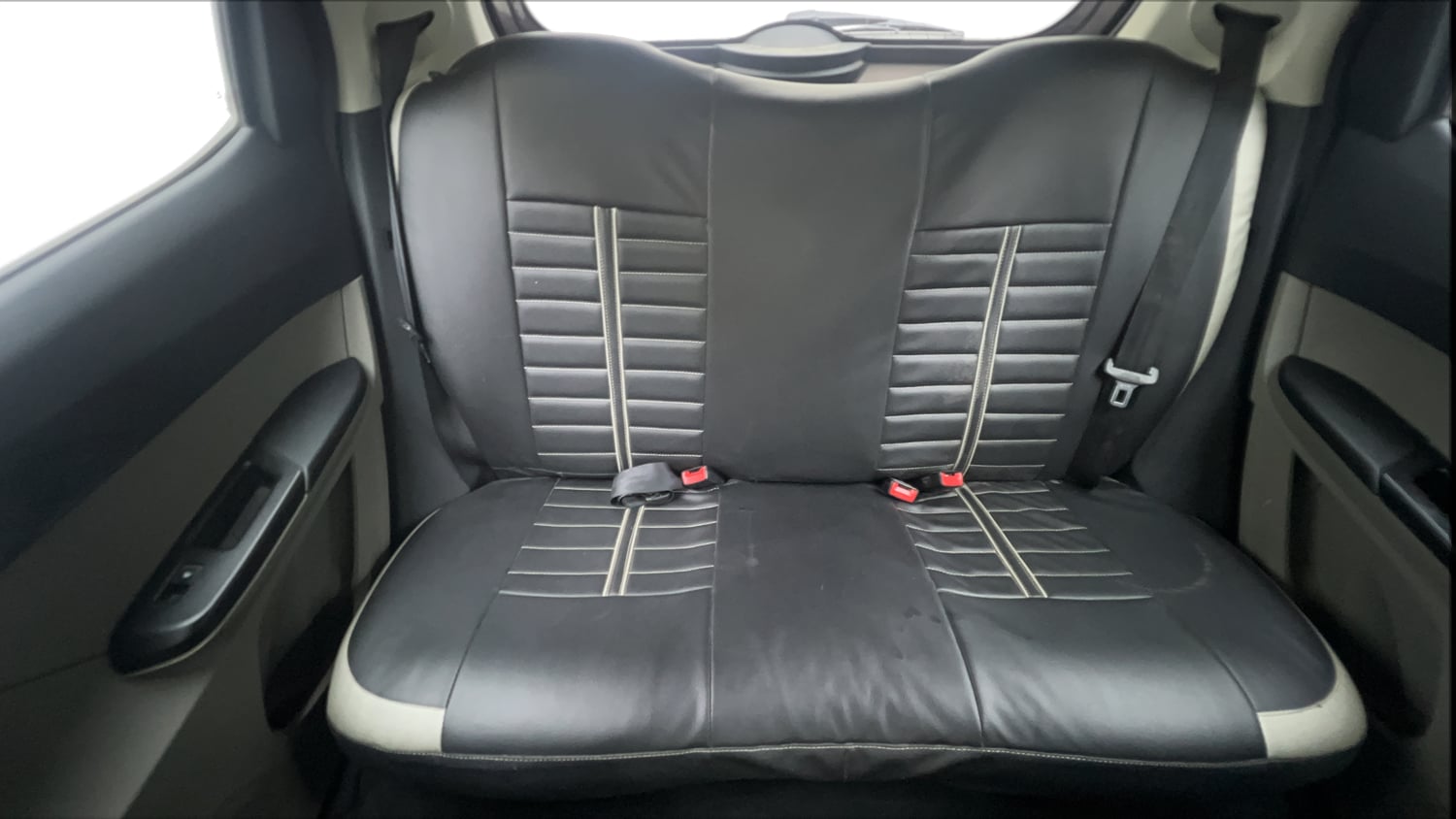 Used 2017 Tata Tiago Revotron XZ Petrol Manual interior REAR SEAT CONDITION VIEW
