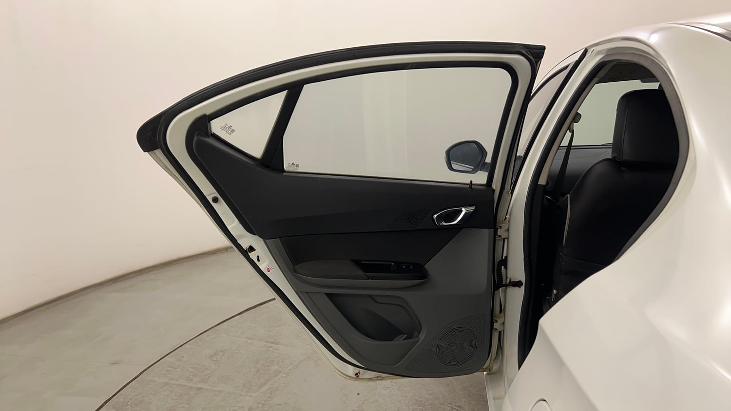 Used 2017 Tata Tigor Revotron XZ Petrol Manual interior LEFT REAR DOOR OPEN VIEW