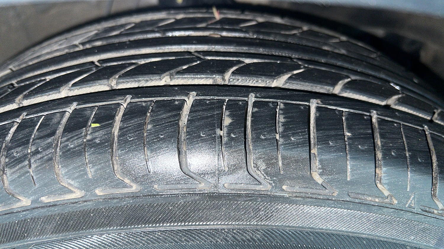 Used 2022 Honda WR-V VX MT Petrol Petrol Manual tyres RIGHT FRONT TYRE TREAD VIEW