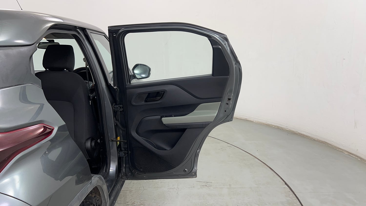 Used 2022 Tata Punch Adventure Rhythm Pack AMT Petrol Automatic interior RIGHT REAR DOOR OPEN VIEW