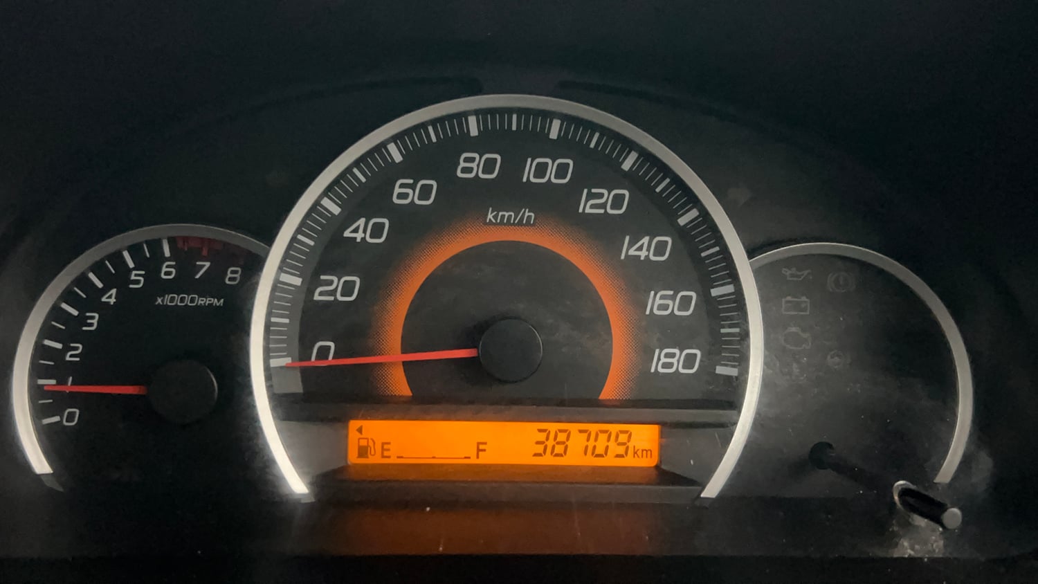 Used 2017 Maruti Suzuki Wagon R VXI Petrol Manual interior CLUSTERMETER VIEW