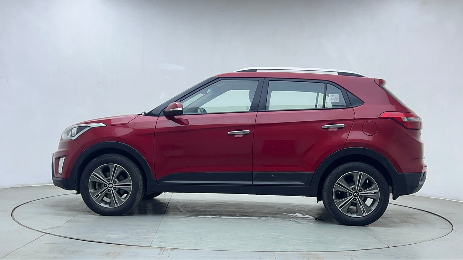Used 2018 Hyundai Creta SX Plus 1.6 AT Petrol Petrol Automatic exterior LEFT SIDE VIEW