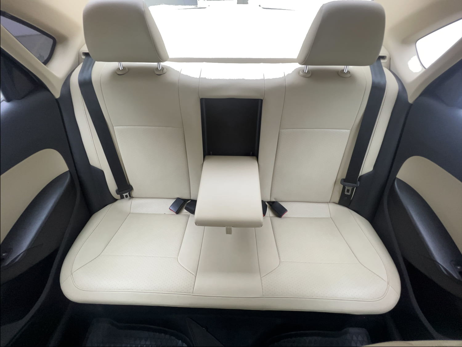 Used 2018 Skoda Rapid Style 1.6 MPI AT Petrol Automatic interior REAR SEAT CONDITION VIEW