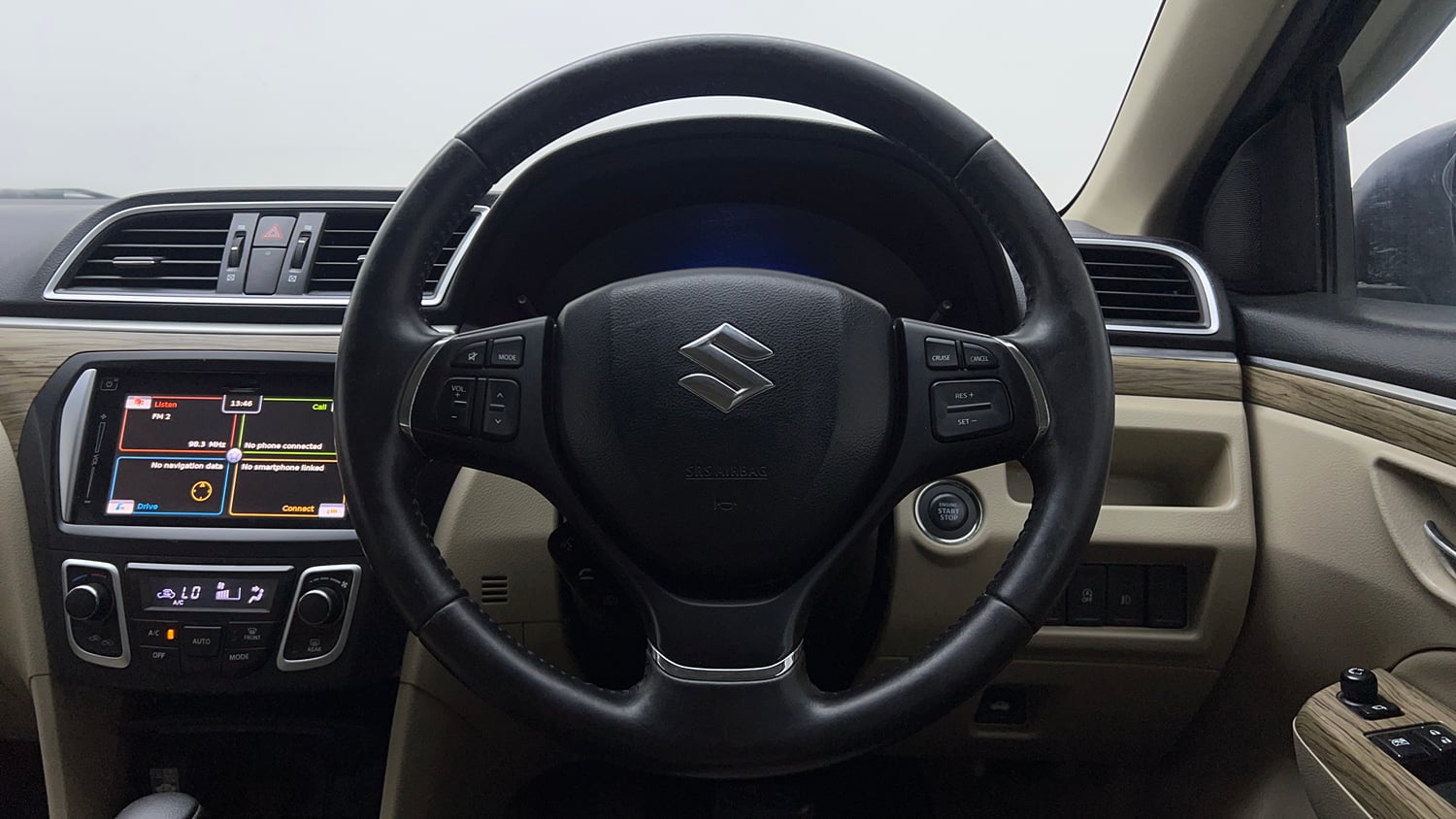 Used 2019 Maruti Suzuki Ciaz Alpha Hybrid 1.5 AT Petrol Automatic interior STEERING VIEW