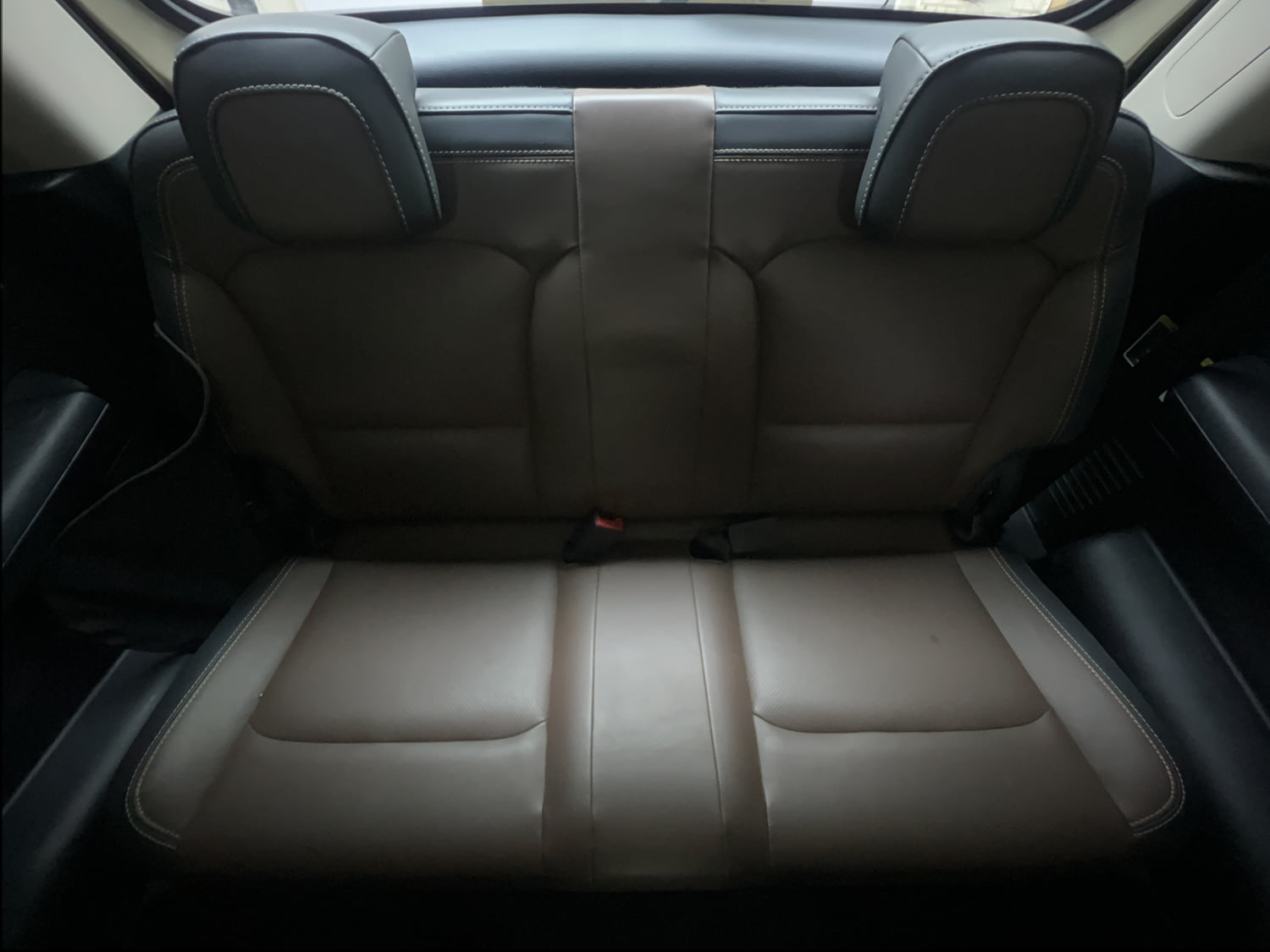 Used 2023 Mahindra Scorpio N Z8 L Petrol AT 6 STR Petrol Automatic interior THIRD ROW SEAT