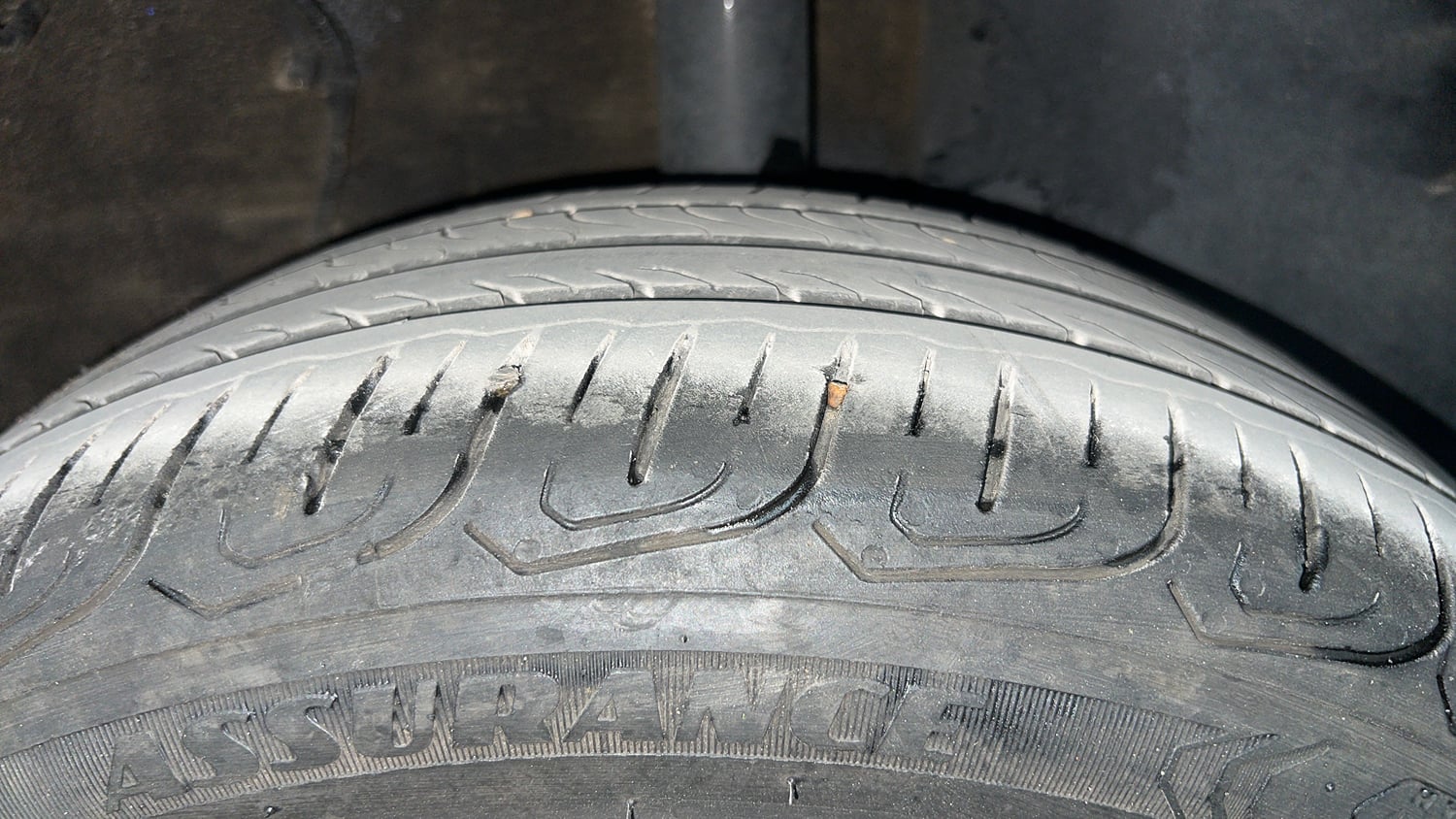 Used 2023 Tata Altroz XZ Diesel Diesel Manual tyres LEFT REAR TYRE TREAD VIEW